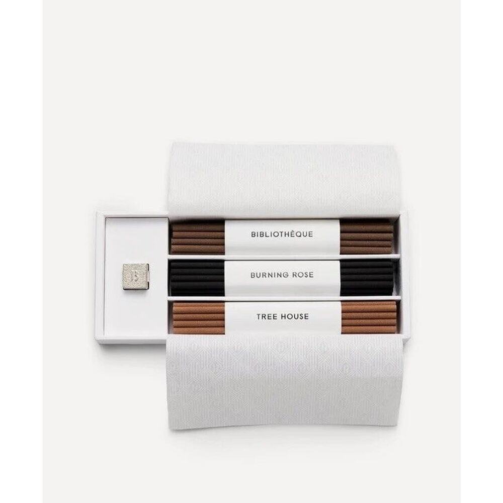 BYREDO Trois Encens Limited Edition NIB Burning Rose Tree House Bibliotheque